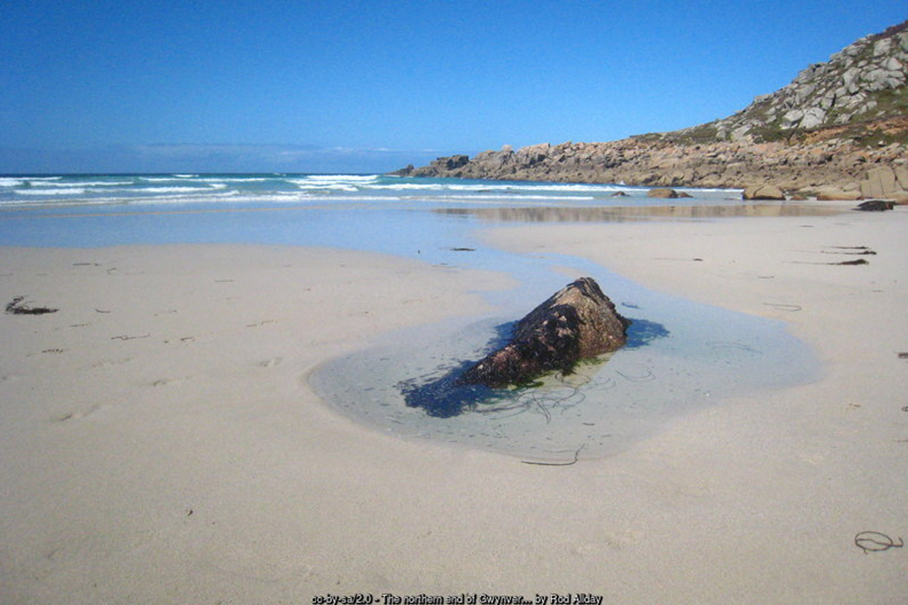 Gwynver Beach, Land's End Area, Cornwall