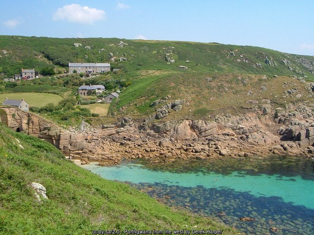 Porthgwarra Cove, Lands End Cornwall