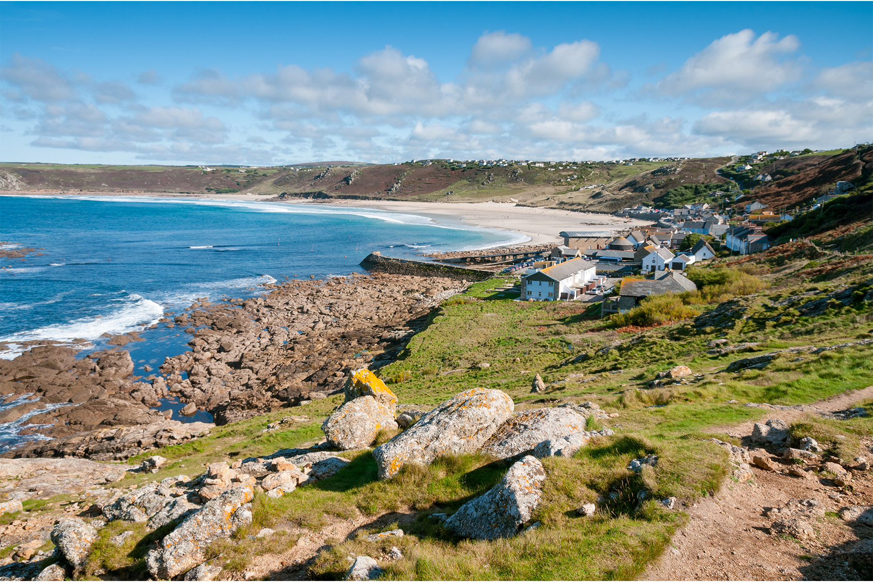 Whitesand Bay, Sennen Cove, Land's End Area, Cornwall