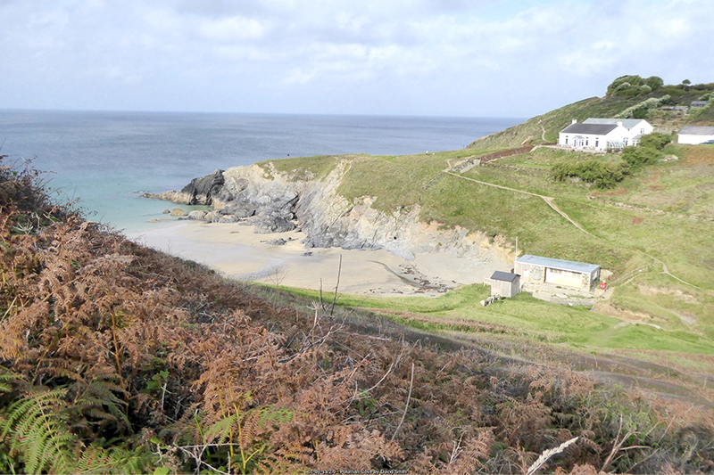 Polstreath Beach, Cornwall