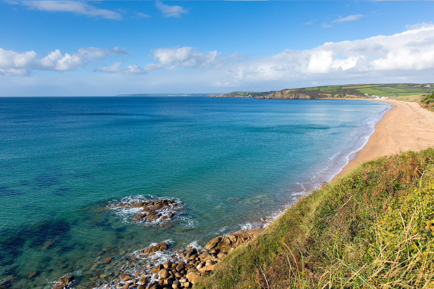 Praa Sands Cornwall - family beach and village Mount's Bay