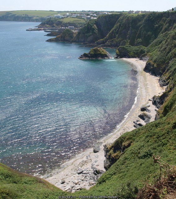 Polstreath Beach, Cornwall