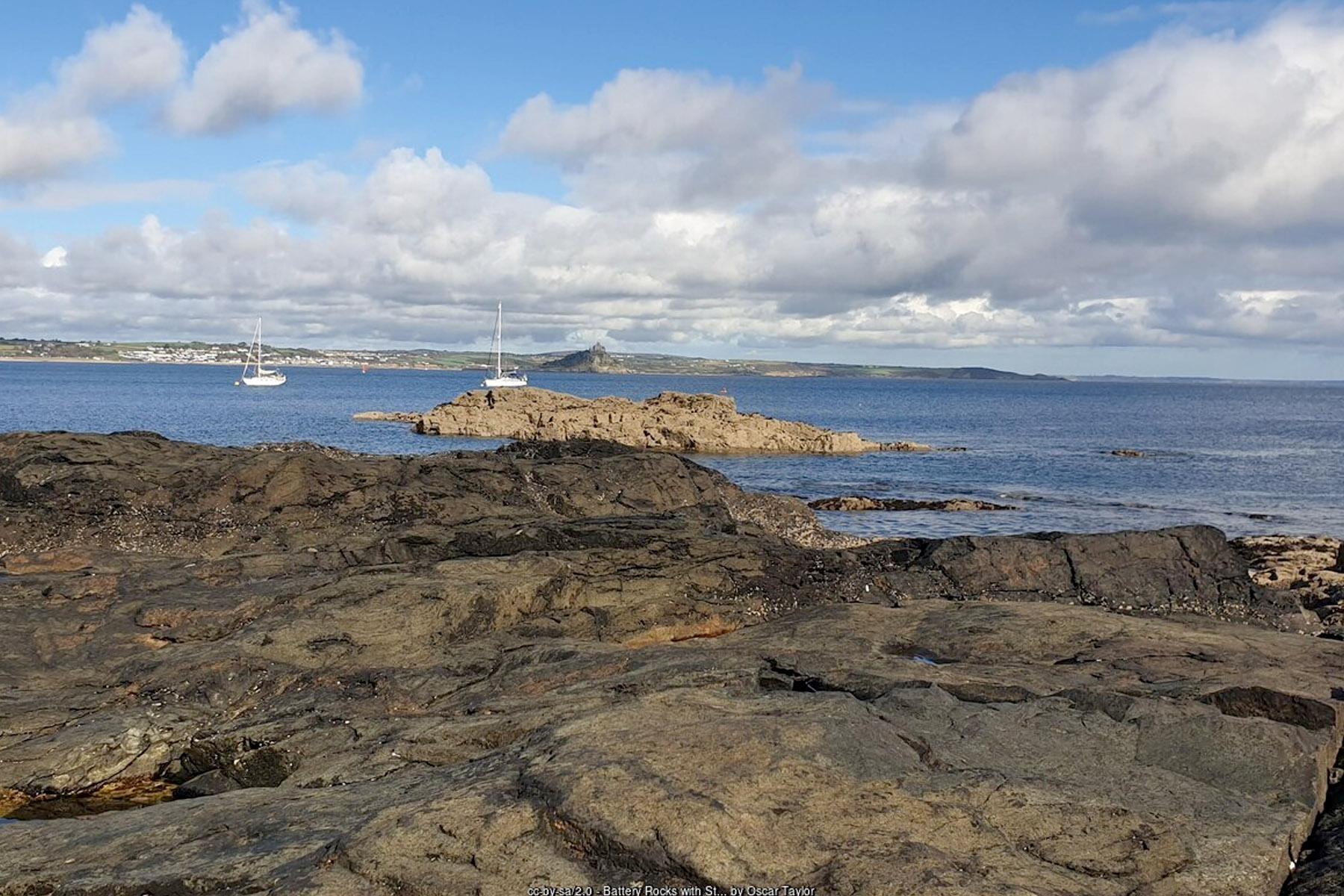 Battery Rocks Penzance Cornwall Jubilee Pool sea swimming - Cornwall coastal holidays