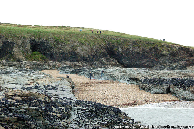 Pentireglaze Beach Polzeath Cornwall Baby Bay quiet sand - Cornwall coastal holidays