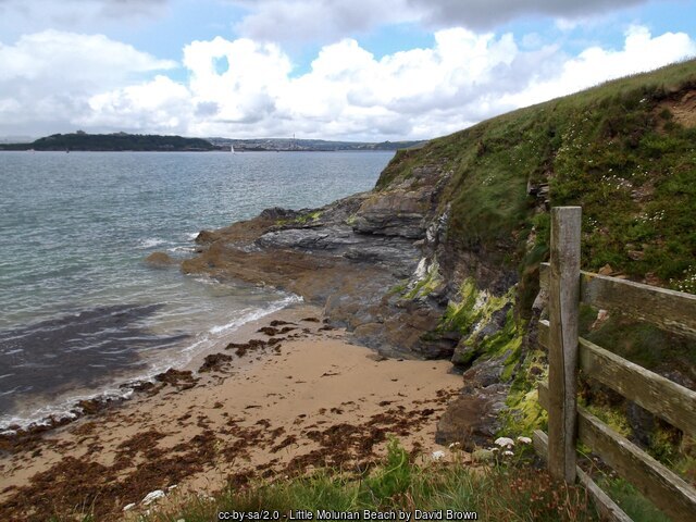 Little Molunan Beach near St Mawes, Cornwall class="img-fluid rounded w-100