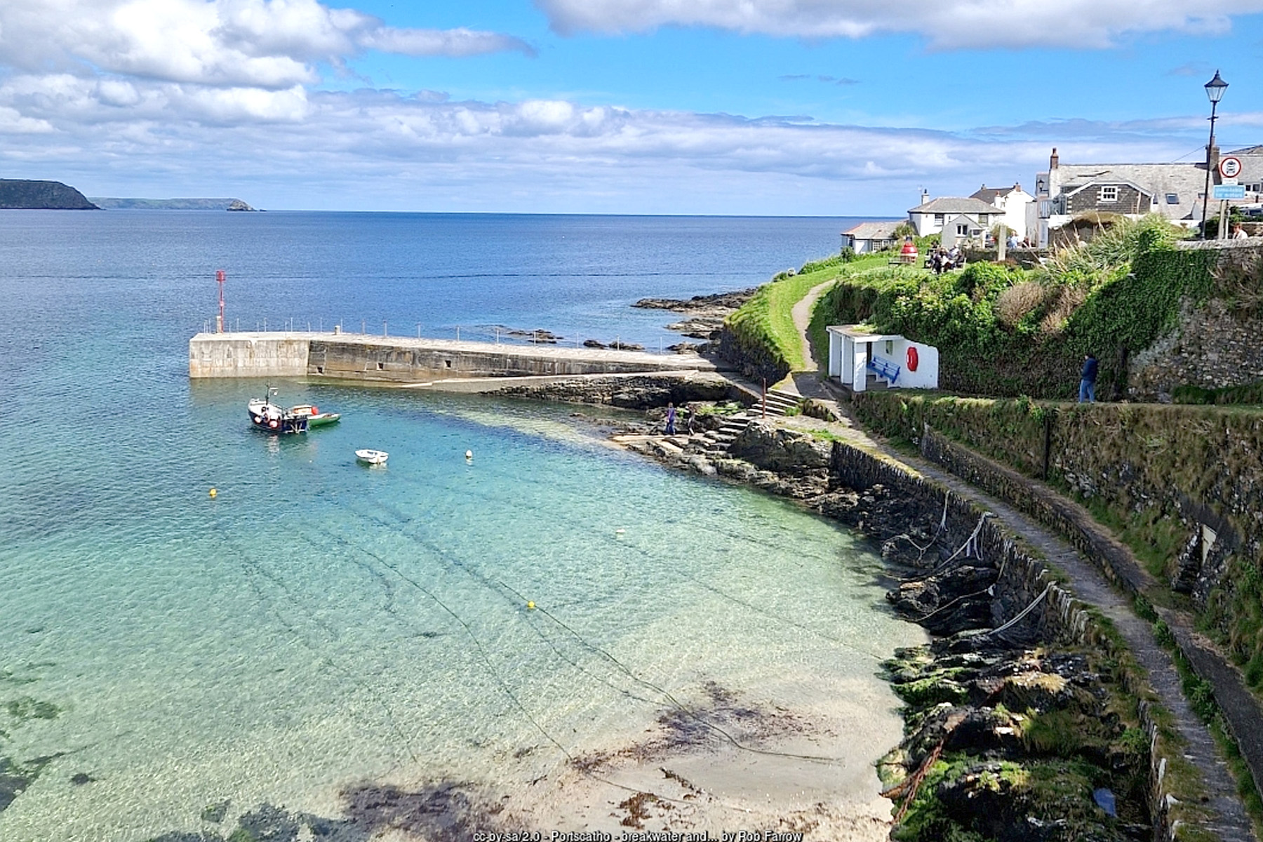 Portscatho, Roseland Peninsula, Cornwall