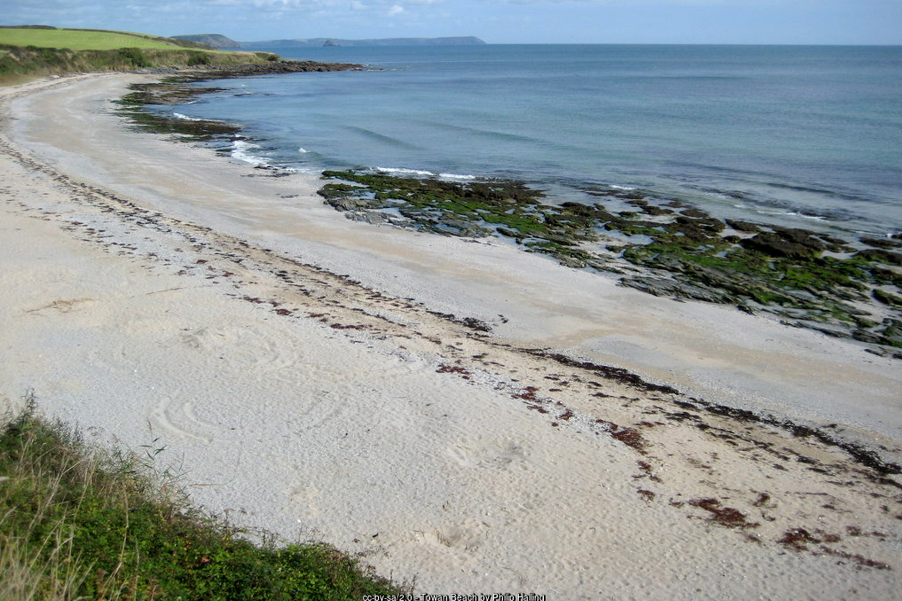 Towan Beach, Roseland Peninsula, Cornwall