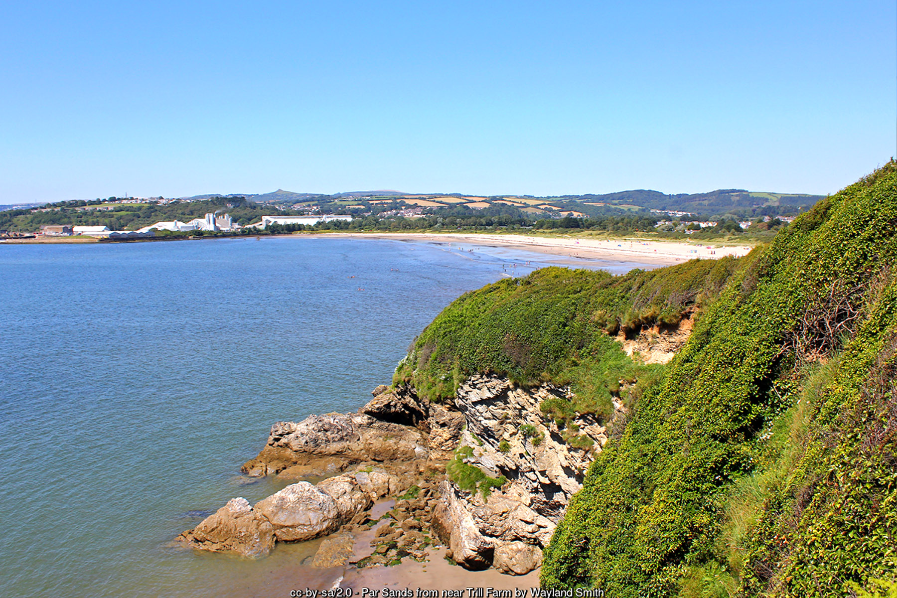 Par Sands, St Austell Bay, Cornwall