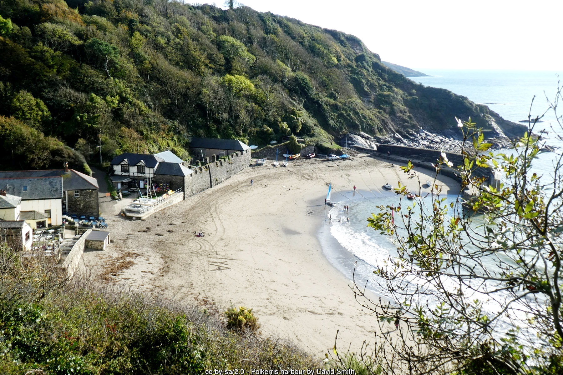 Polkerris, St Austell Bay, Cornwall