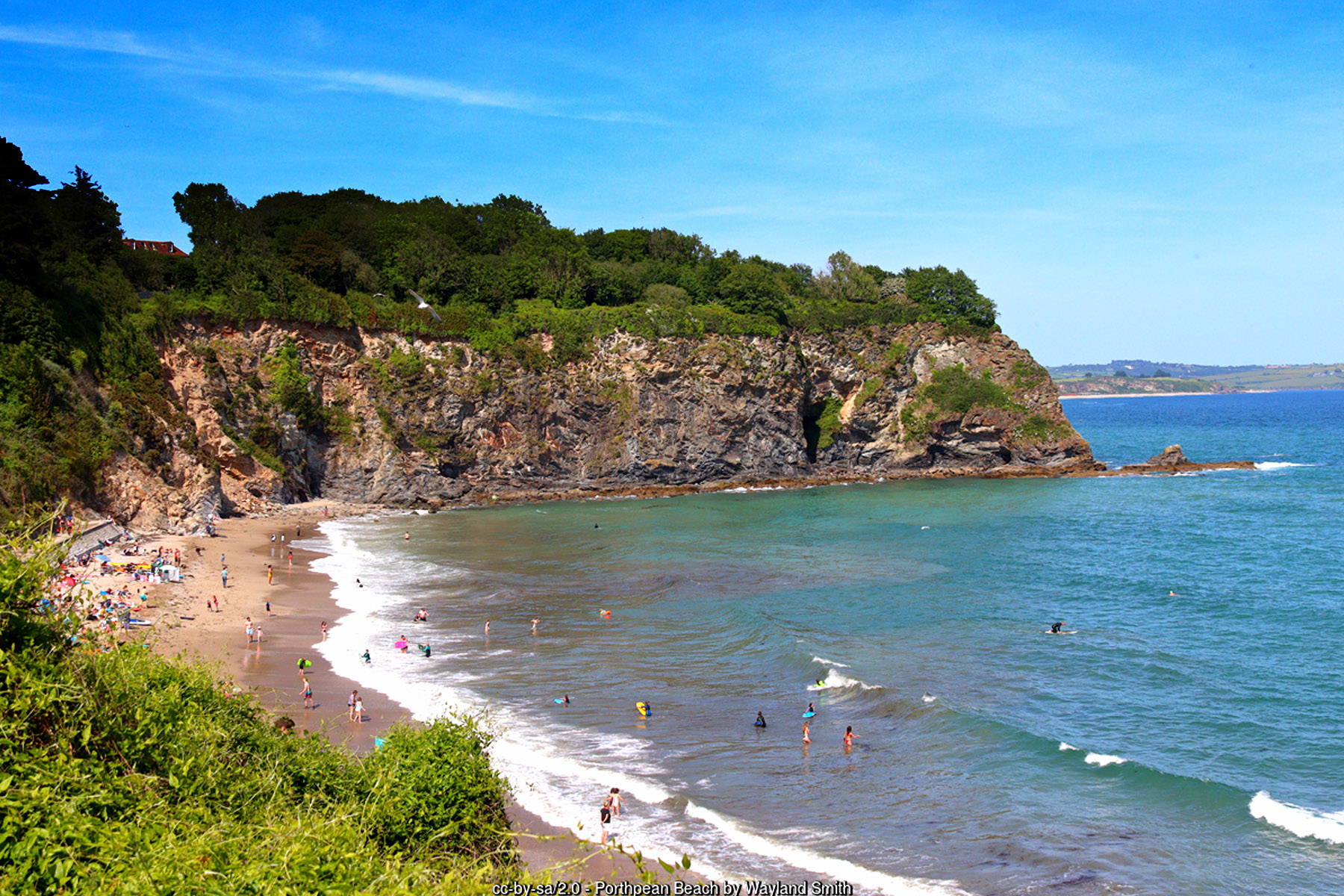 Porthpean, St Austell Bay, Cornwall