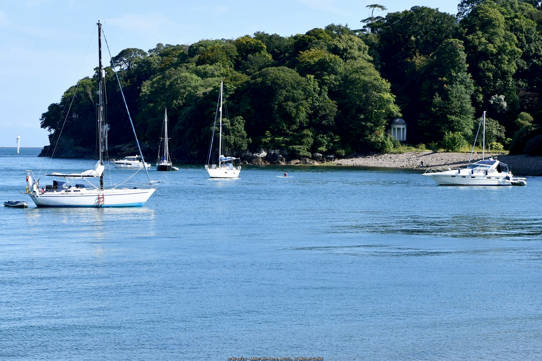 Barn Pool beach, Mount Edgcumbe Country Park, Cornwall