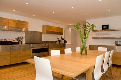 Kitchen and dining