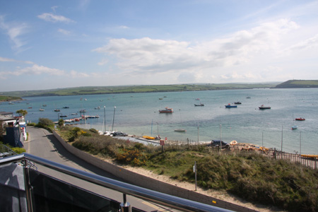 View across the estuary
