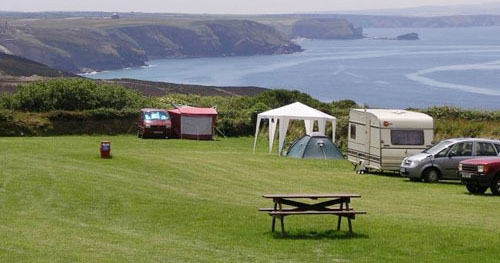 The camping field