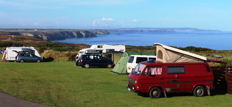 Sea views from Beacon Cottage Farm
