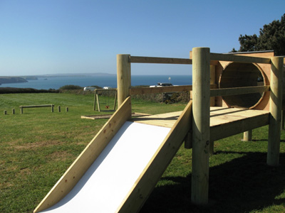 Play area on the campsite