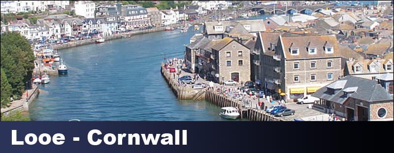 Looe river and quay