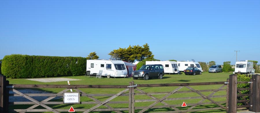 Caravan and camping pitches