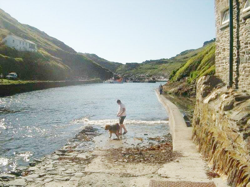 The harbour at low tide