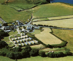 Bossiney from the air