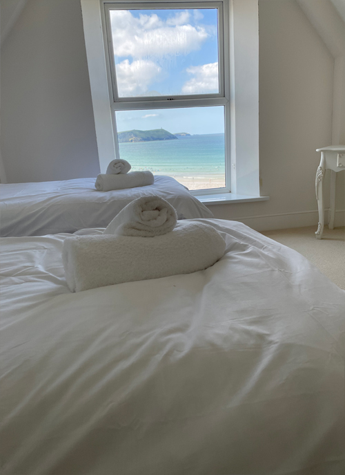 Bedroom at Breakers holiday home