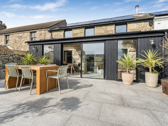 Towan holiday cottage terrace, Perranuthnoe