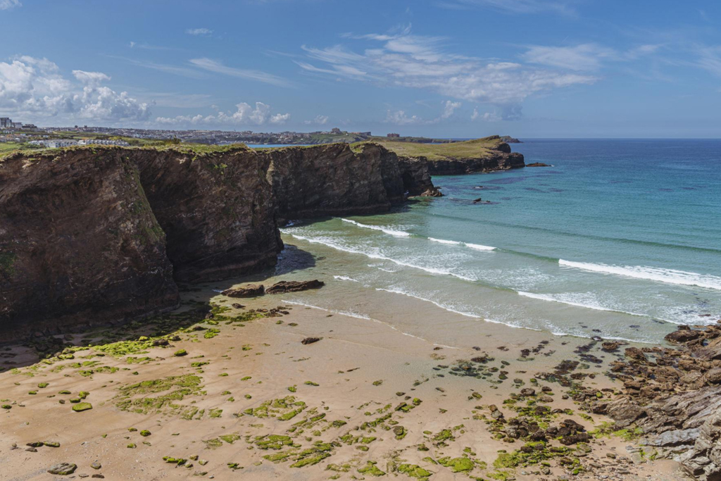 Newquay Whipsiderry Beach surfing in Cornwall -  Geograph (CC BY-SA 2.0)