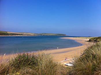 Rock on the Camel Estuary
