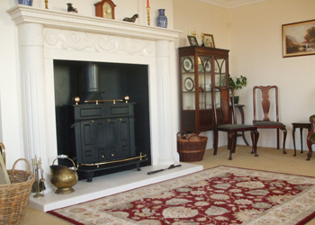 Dining room at Tregwormond Grange B&B