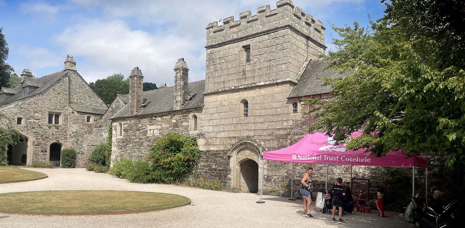 Cotehele House in the Tamar Valley