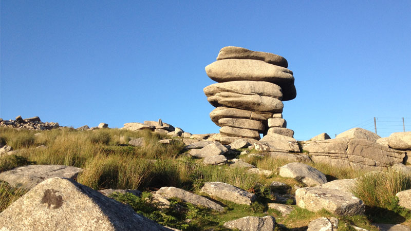 The Cheesewring on Stowe's Hill above Minions on Bodmin Moor