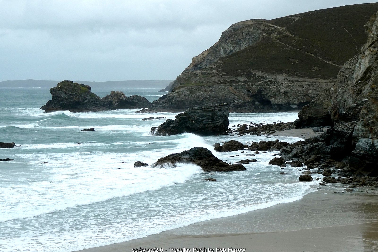 Trevellas Porth near St Agnes
