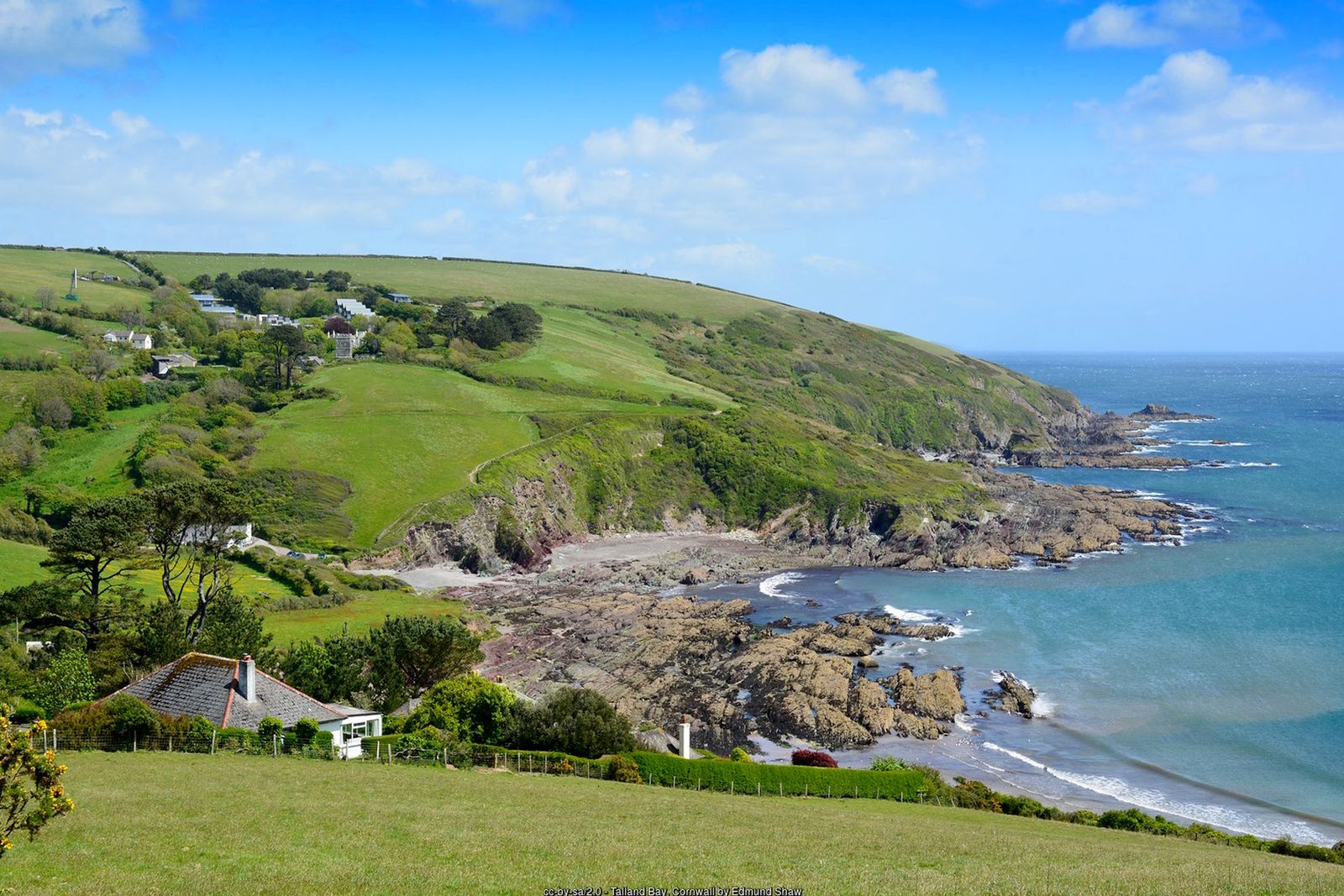 Talland Bay beach
