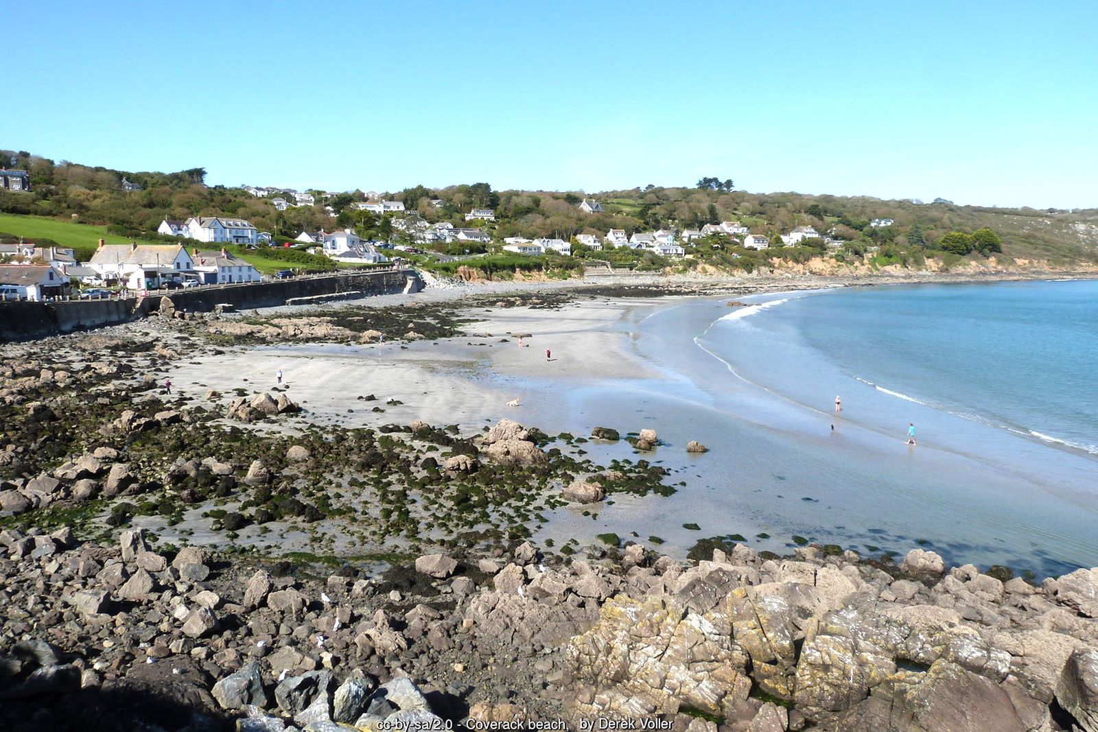 Coverack beach