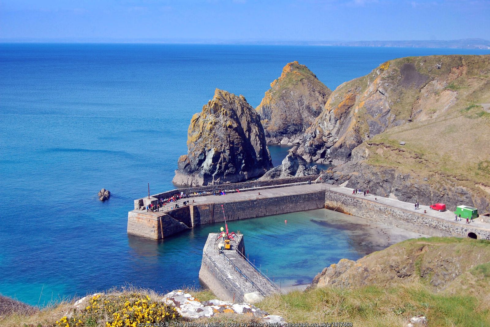 Mullion Cove and Mullion Island